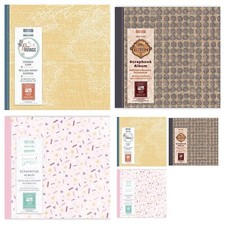 First Edition Albums - 8" x 8" - Scrapbook, Refillable, Customise - Acid free