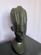 Vintage African Wooden Head