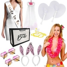 Hen Night Party - Team Bride Sash / Gift Bag Ideas / Fillers / Glasses / Veil