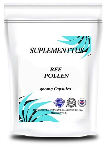 Bee pollen 500mg veg - bee,