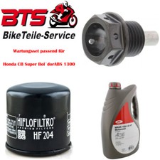 Set 4L oil, filter, drain plug
