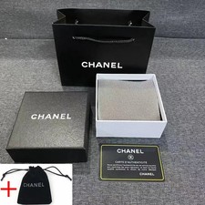 Chanel Jewelry Box Ideal: 9x9x4.5CM Elegant Design with Empty Shop Bag
