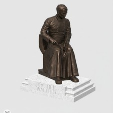 Brother Walfrid Celtic Statue