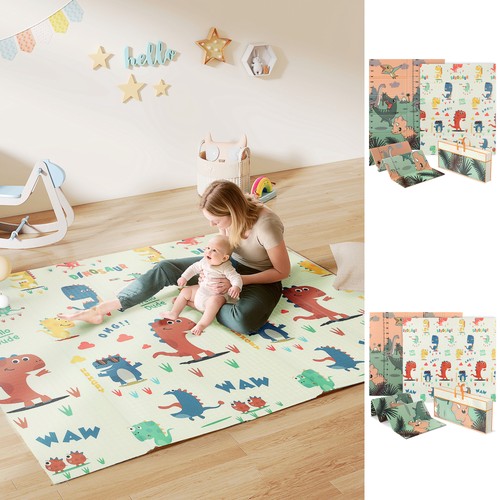 Baby play mat double sided - play,