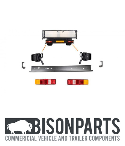 Rear bumper bar - rear,