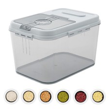 Clear Kitchen Rice Storage