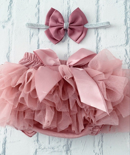 Luxury girls baby - dusky, pink
