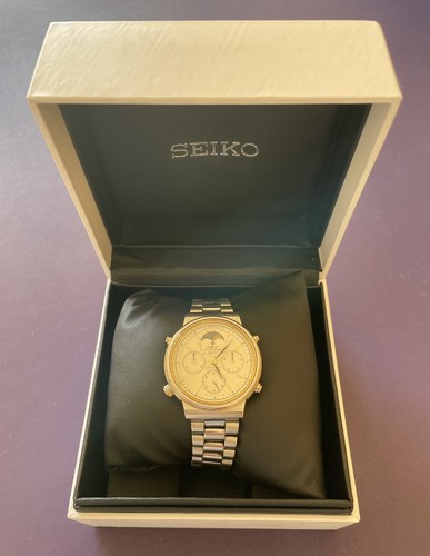 Seiko 7a48 5000 moonphase - seiko,