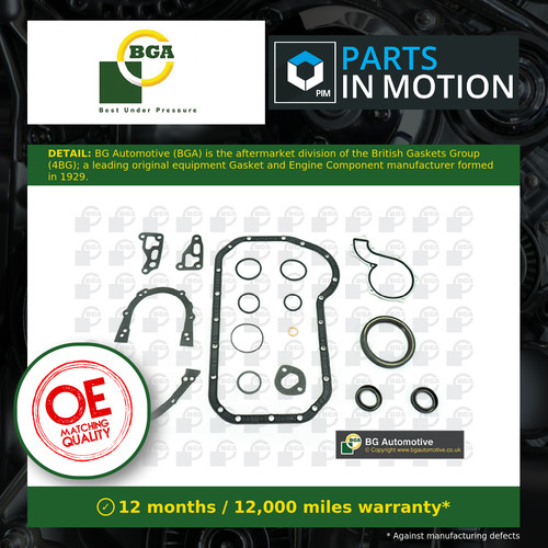 Bottom end gasket set fits - bottom,