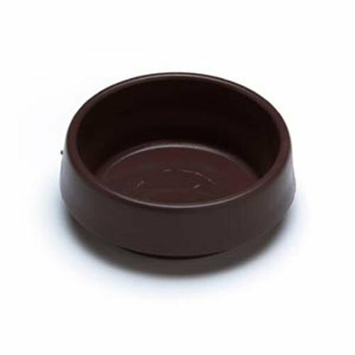 Small brown castor cups 1 - small,
