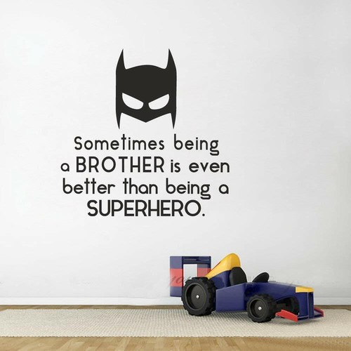 Brother room decal quote - room, quote-