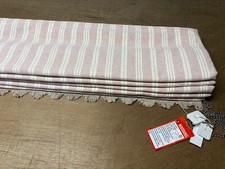 SALE*****Susie Watson Pink Cambridge Stripe Roman Blind ,Mis Measure