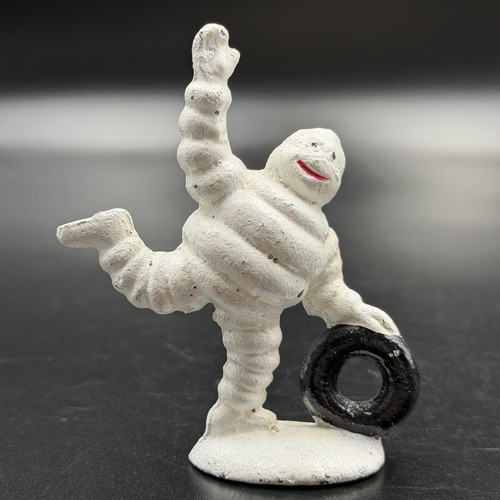 Vintage michelin man dancing - man,