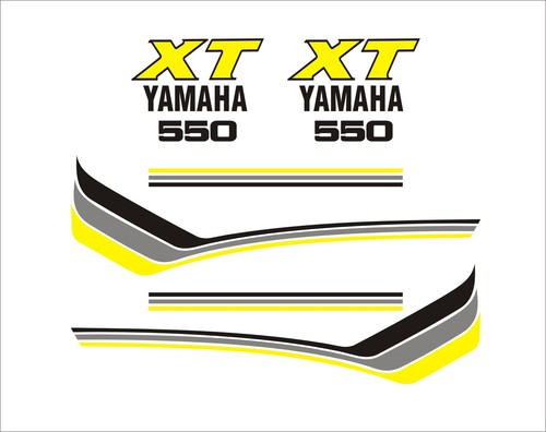 Yamaha 550 decal set - 550, 1982