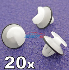 20x Peugeot Door Card & Trim Panel Clips, 6995.A3. Includes Rubber Washers