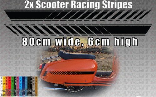 Scooter racing stripes - scooter,