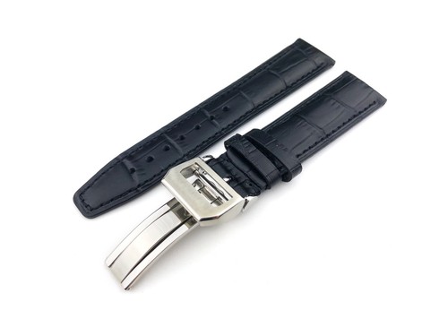 Black genuine leather croco - genuine,
