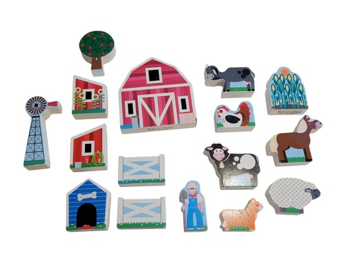 Melissa doug wooden farm - &,