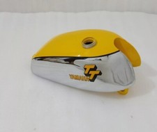 Yamaha XT 250 3Y3 4Y1 Chrome and Yellow Painted Tank with XT250 Stickers