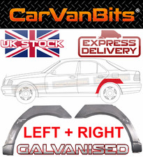 FOR MERCEDES C-CLASS W202 93-01 4 DOOR REAR WHEEL ARCH REPAIR BODY PANEL PAIR