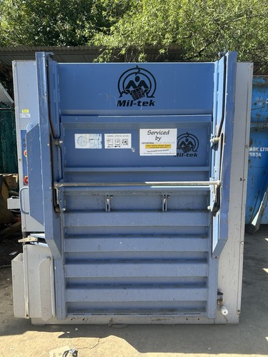 Mil tek h600 waste baler - mil-tek,