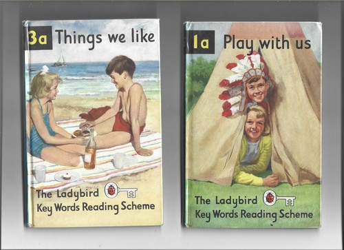 Vintage ladybird books - 4, key