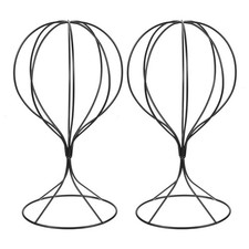 2 Pack Metal Hat Display Stand