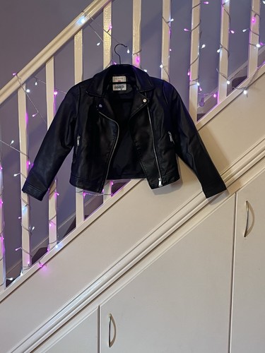 Primark girls black faux - black,