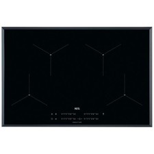 AEG IAE84411FB Induction Hob 80cm Hob2Hood Four Zone in Black