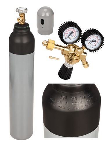Nitrogen bottle full - full, gas