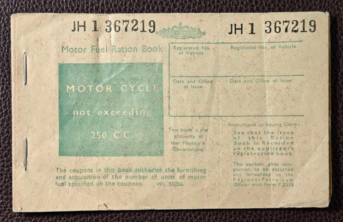 1950s motor fuel - fuel, book