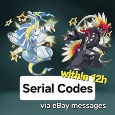 Pokemon Scarlet/Violet Serial Codes Shiny Miraidon & Koraidon [Ships within 12h]