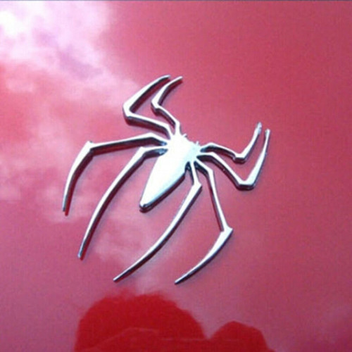 Metal spider logo - logo, car