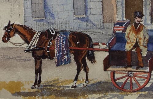 Original watercolour horse - original, watercolour,
