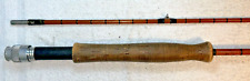 Split Cane Fly Rod CC MANN GLASGOW 9’ 2 Piece Vintage with Bag