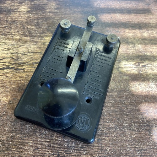 Vintage esl morse code - vintage,