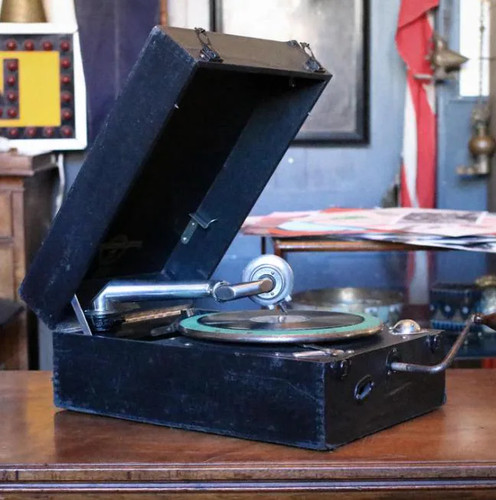 Antique columbia graphophone - columbia,
