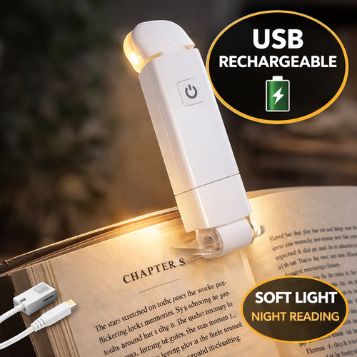 Usb rechargeable book - rechargeable, light