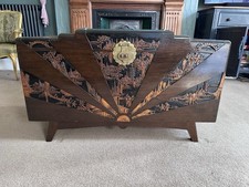 Stunning Chinese Camphor Wood  Trunk/Chest with Brass Fittings