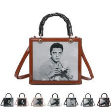 New Women Patent Leather 3D