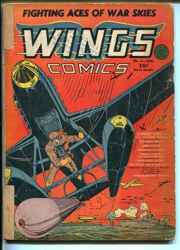 Wings 1941 fiction house - wings, #5