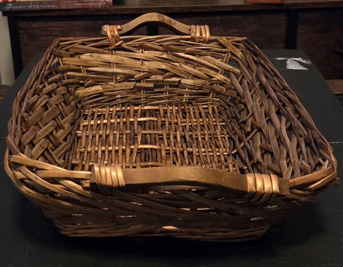 Vintage woven rattan - woven,