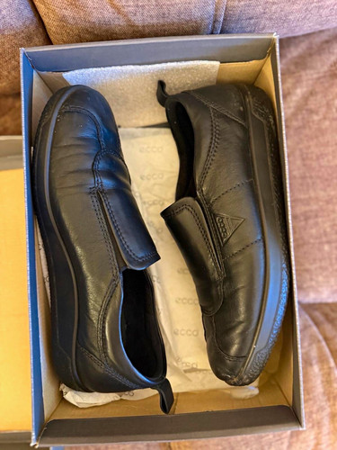 Ecco men black leather - ecco,