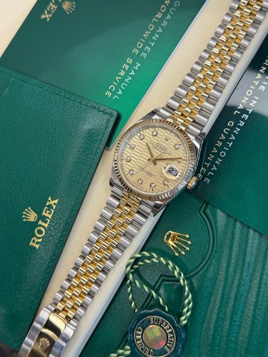 Rolex datejust champagne - datejust,
