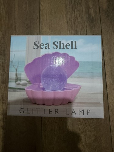 Sea shell beautiful pink lamp - sea,