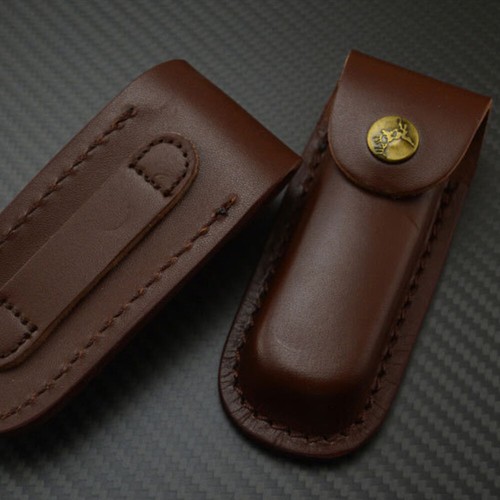 Leather knife sheath folding - knife,