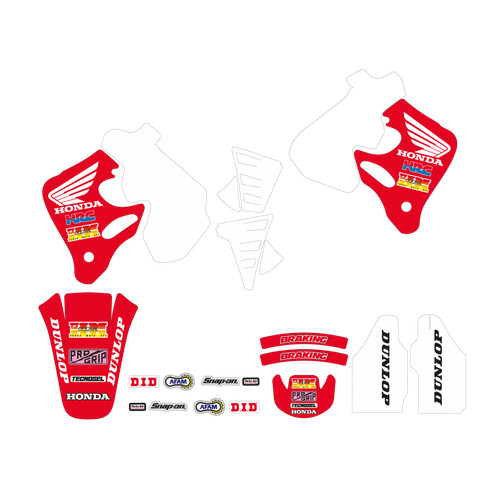Honda 125 250 1992 - cr, 1993