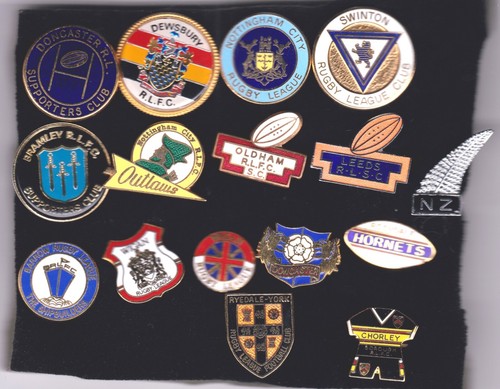 Rugby league badges chosse - rugby,