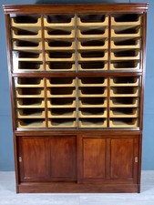 Antique Mahogany 40 Drawer