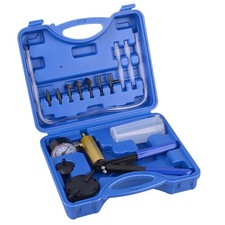 Hand Held Vacuum Pump Pressure Tester Kit Car Brake Fluid Bleeder BleedingTool